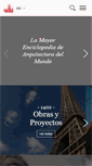Mobile Screenshot of es.wikiarquitectura.com